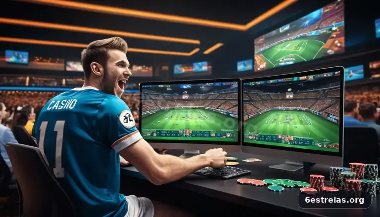 Apostas em futebol ao vivo na 6estrelas